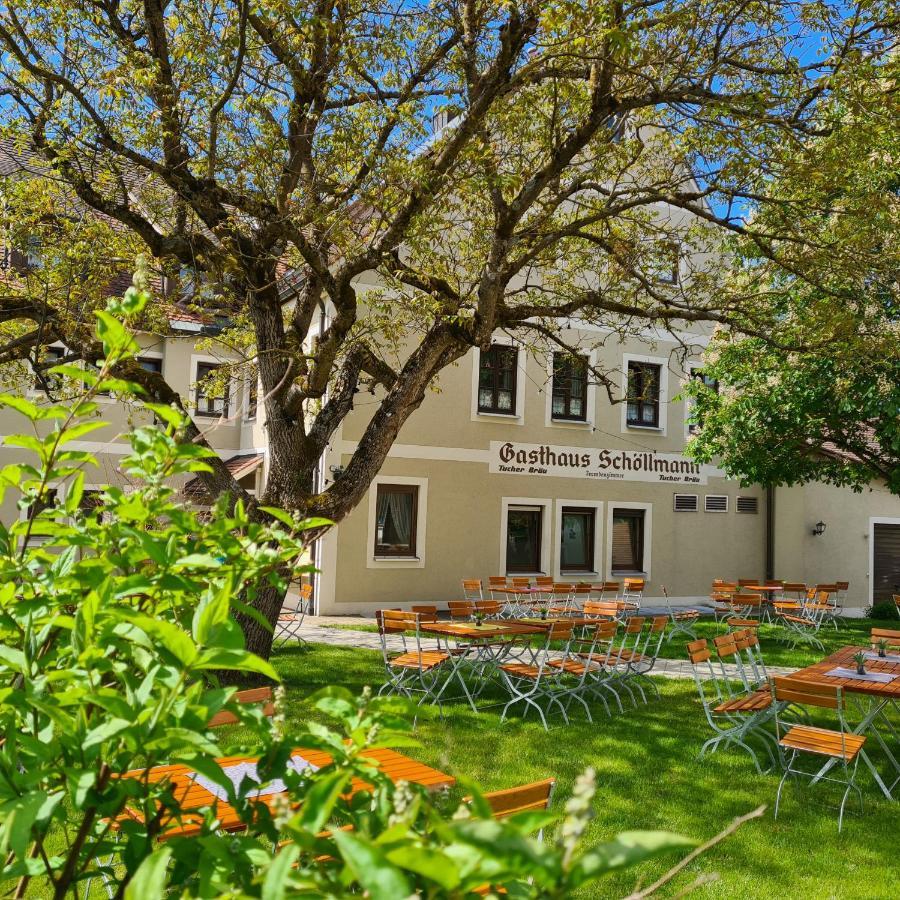 Gasthaus Schöllmann Feuchtwangen Exterior foto
