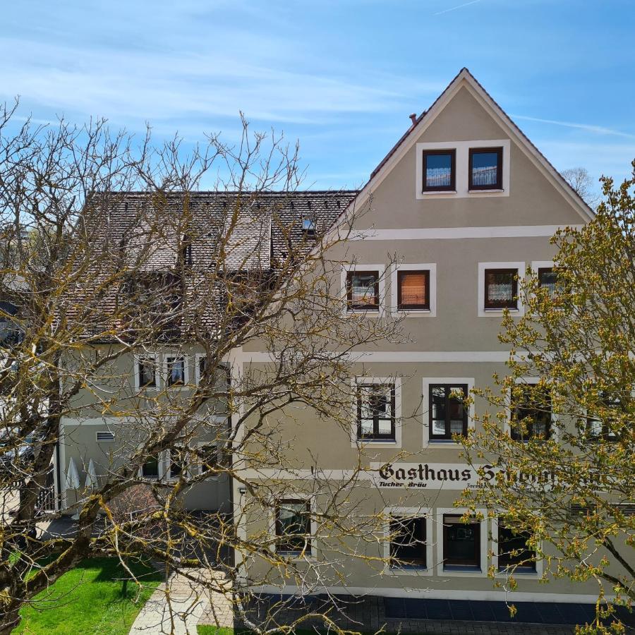 Gasthaus Schöllmann Feuchtwangen Exterior foto